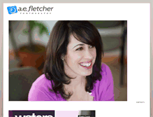 Tablet Screenshot of portfolio.aefletcher.com